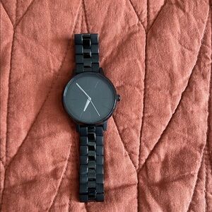 Sleek Black Women's Watch